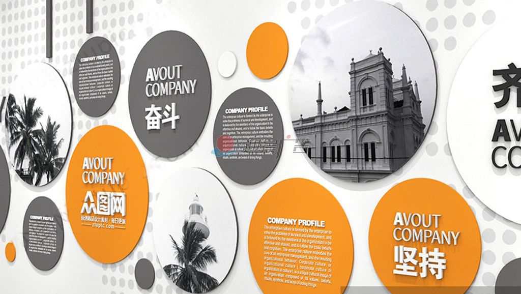 高端企业文化墙设计方案